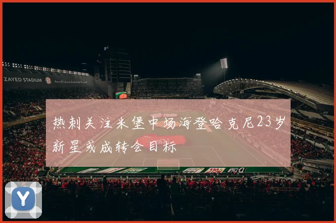 热刺关注米堡中场海登哈克尼23岁新星或成转会目标